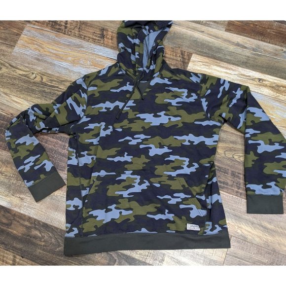 Eddie Bauer Camo Hoodie Sweatshirt